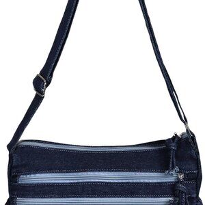 Denim Purse for Women Jean Crossbody Handbags Shoulder Casual Retro Style Lightw